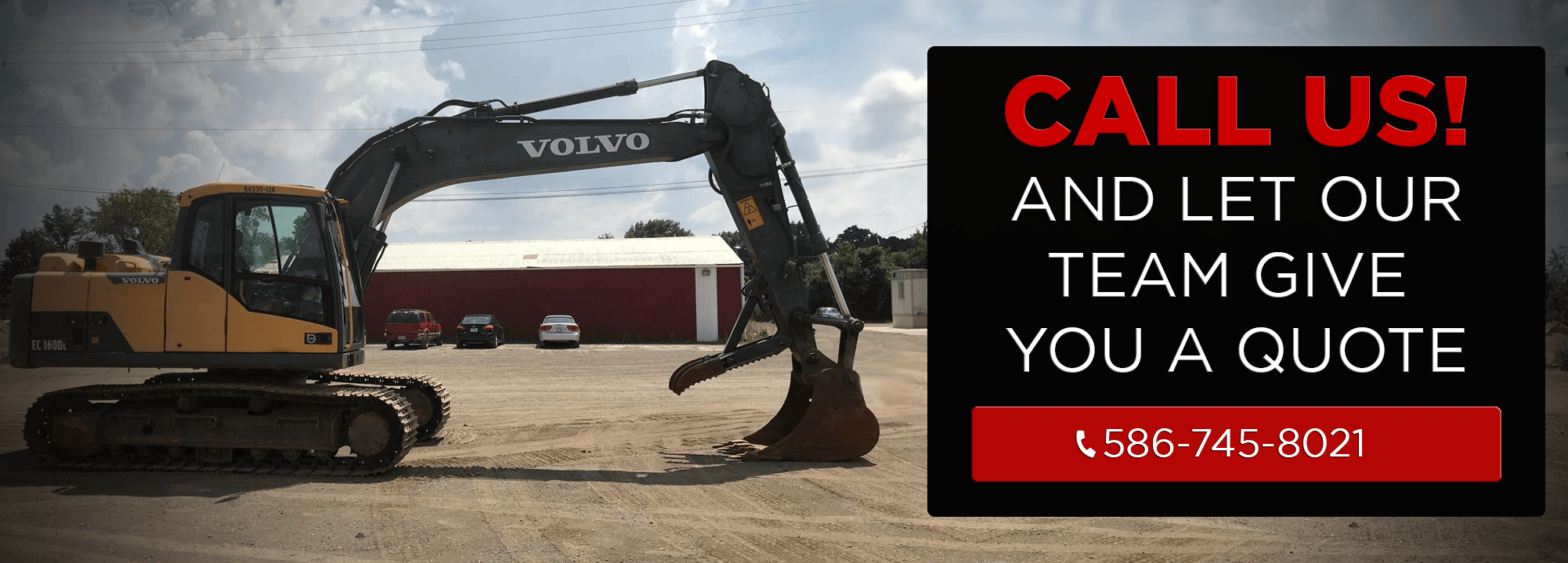 Call us and let our team give you a quote.
